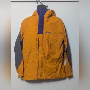 Men's Patagonia Torre Waterproof Orange Jacket Size Medium